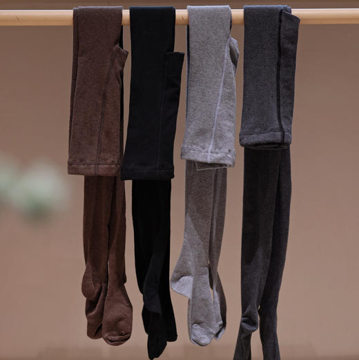 四色平纹连袜裤·春款 商品图1