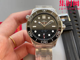 欧米茄JVS海马300米系列 原装开模 黑海马 男士腕表 表径42mm