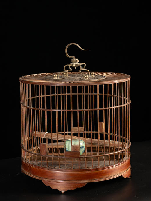 清	竹制圆形鸟笼 商品图1