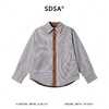 SDSA男装2026新款高贵轻奢韩版双面可穿格纹衬衫复古通勤百搭衬衣 商品缩略图0