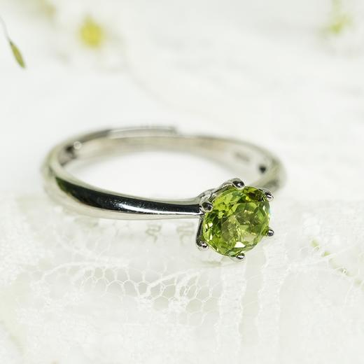 【绿宝石专场】1号 绿宝石戒指   可调节 任意圈口均可佩戴 配饰925银 主推 商品图2