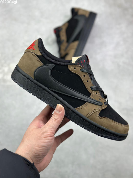 春季特惠💰430 公司级 # Travis Scott x Fragment Design x Jordan Air Jordan 1 Low OG SP 多方联名合作倒钩低帮 商品图3