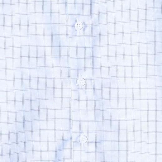 26CS29SDSA男装2026新款高贵轻奢韩版简约格子双翻领长袖衬衫百搭衬衣 商品图3