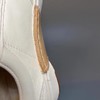 F0306133水洗头层牛皮系带百搭松弛感隐形增高板鞋复古腔调耐磨防滑厚底小白鞋 商品缩略图6
