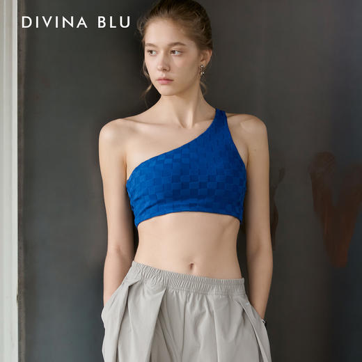 DIVINA BLU 马赛系列 迪唯纳提花斜肩文胸S125（售后说明：收货15天内支持调换货） 商品图4