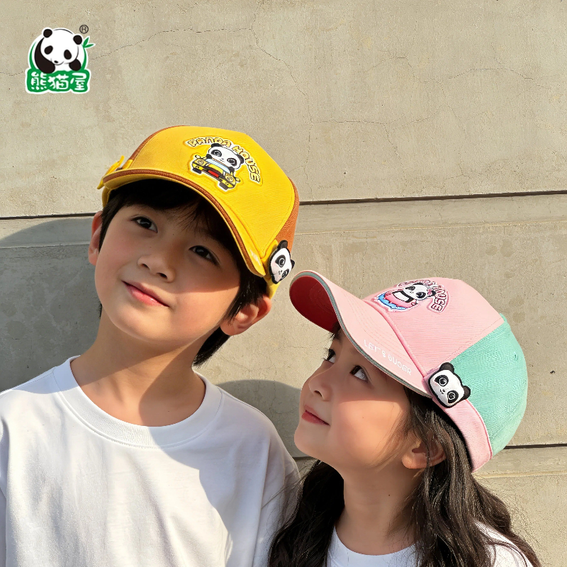 熊猫屋PANDAHOUSE 棒球帽let's sugar 亲子款