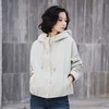 西子/踏青莱赛尔棉连帽浅绿色设计感百搭外套/WTXS0630 商品缩略图2