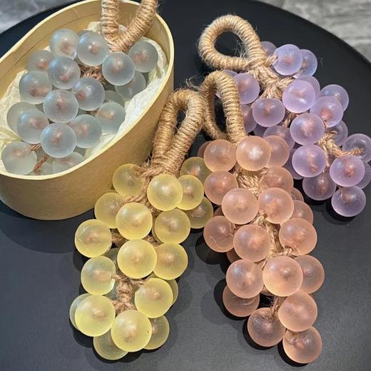 马卡龙葡萄皂仿真水果肥皂伴手礼物 商品图0