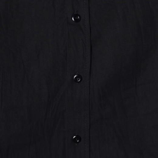 SDSA男装2026新款高贵轻奢韩版不规则压皱纯袖衬衫百搭简约衬衣 商品图2