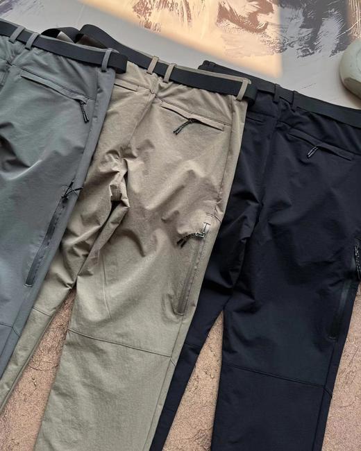 F030697户外防风防泼水红标限定3.0男软壳裤 商品图8