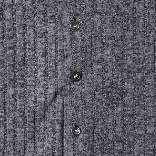 SDSA男装2026新款高贵轻奢慵懒风竖纹单排扣衬衫简约百搭时尚衬衣 商品图2