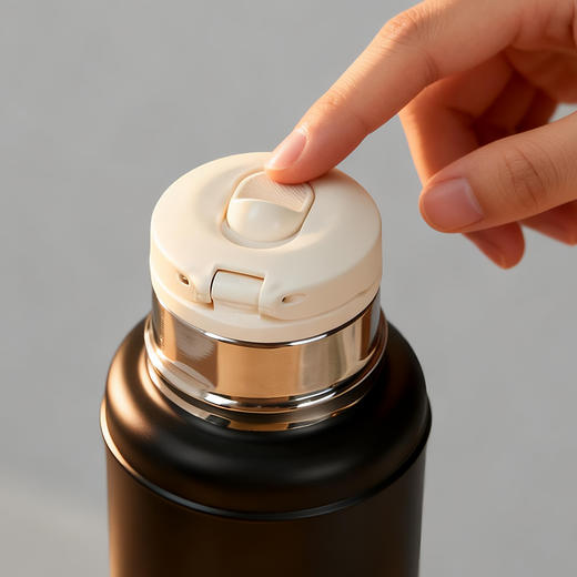 大英博物馆 盖亚·安德森猫系列 黑金复古保温杯 商品图2