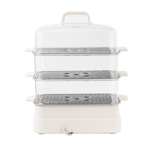 Midea/美的MZ-ZGC322301电蒸锅家用三层蒸炖一体蒸笼蒸煮蒸箱 商品图2