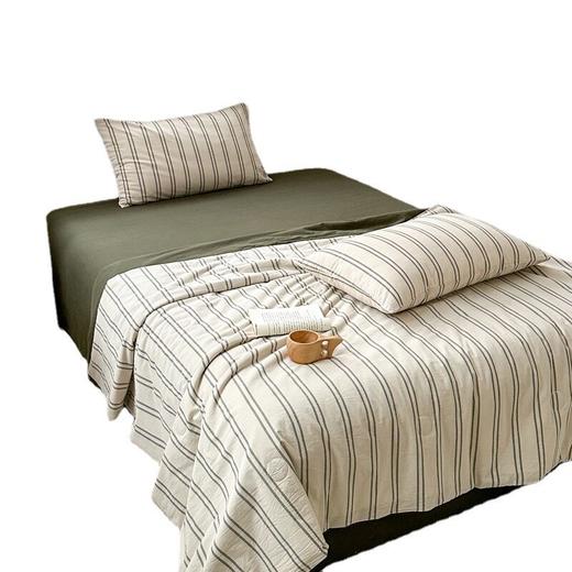 日式纯棉无印水洗棉夏被良品大豆纤维夏凉被夏季空调被夏天被子 商品图4