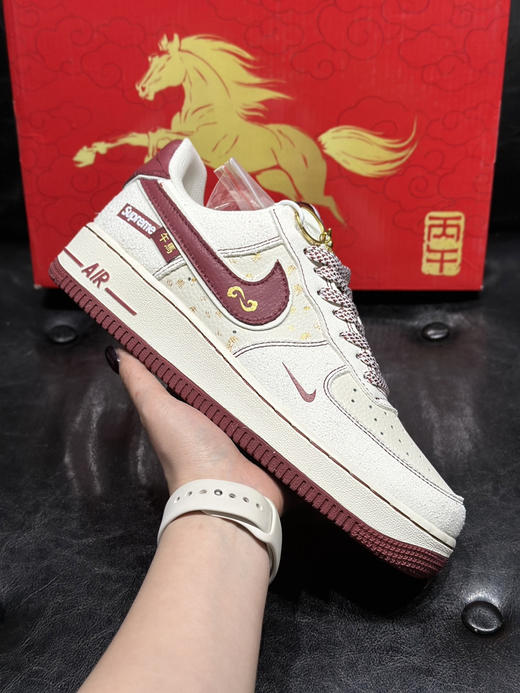春季特惠💰430 马年限定 # NK Dunk LOW Year Of The Horse 空军一号 防滑耐磨 低帮 板鞋 男女同款 马到功成 迎新 限定款 商品图3