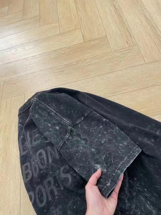 F0306109夏季新款圆领百搭复古做旧水洗印花短袖T恤 商品图10