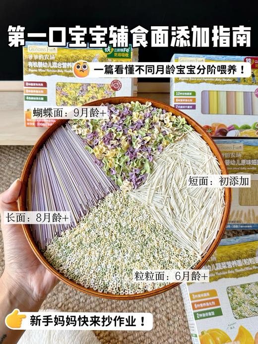 （新日期）爷爷的农场有机婴幼儿面 商品图3