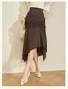 法式蕾丝拼接针织不规则下摆半身裙女2026季新款通勤裙s-xl 商品缩略图0