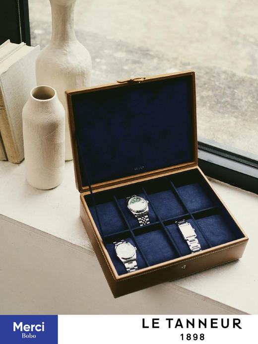 Le Tanneur 法国 8格牛皮手表盒 商品图3