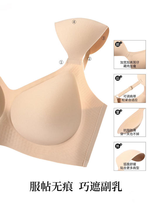 超模直角肩垫肩粉底液隐形内衣 一秒get直角肩+圆圆胸型 商品图10