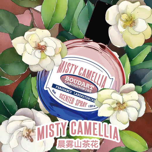 Boudart铂得 晨雾山茶花/月影栀子花香氛喷雾40ml 商品图1