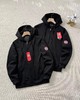 F030658春季新品休闲宽松男士舒适透气连帽卫衣外套 商品缩略图0