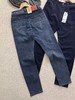 F030686休闲弹力耐磨中高腰修身直筒牛仔长裤 商品缩略图3