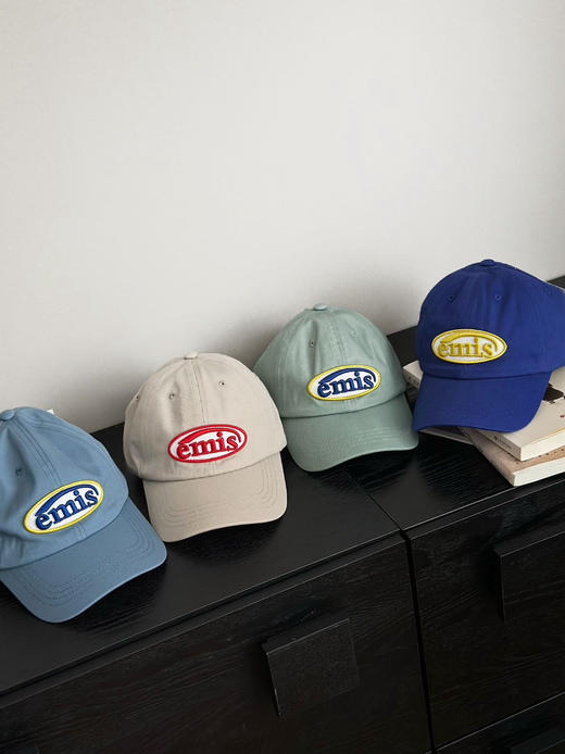 纯正韩单emis可乐标狗爪刺绣棒球帽鸭舌帽 商品图12