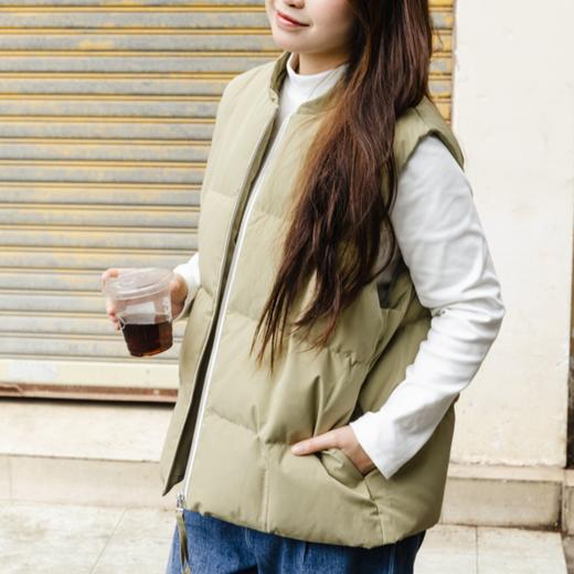 羽绒马甲|95%罗曼白鹅绒，厚实保暖，百搭不挑人 商品图1