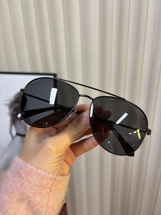 新款纯黑飞行员墨镜 商品图3
