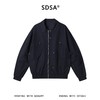 SDSA男装2026新款高贵轻奢复古工装风翻领夹克大口袋铆钉外套宽松 商品缩略图0