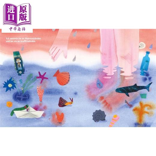 预售 【中商原版】【德文版】这些想法从哪里来 德国插画师 Carla Haslbauer 绘 Wo kommen die Ideen her 原版 Bettina Obrecht 商品图4