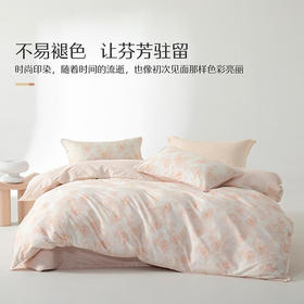 水星家纺丨冷杉玫瑰四件套