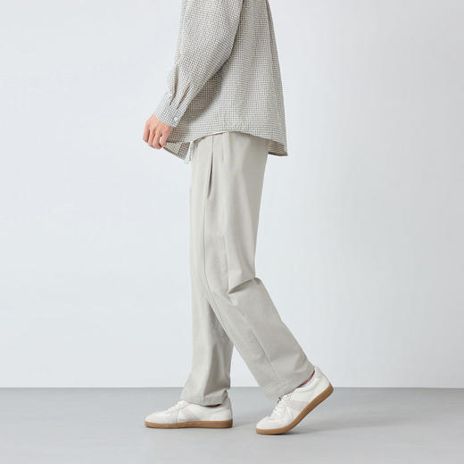 墨麦客男装美式休闲宽松休闲裤男2026春新款松紧腰男士裤子91549. 商品图3