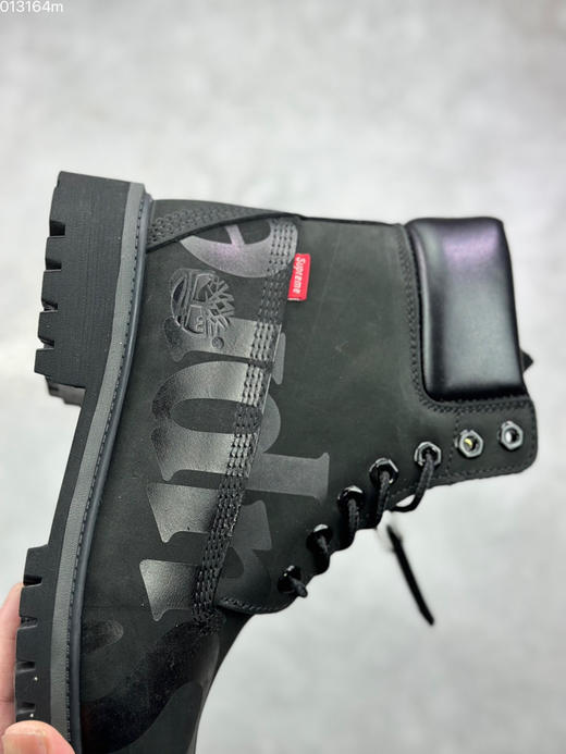 春季特惠💰500 Timberland 添柏岚/天伯伦 大黄靴 PREMIUM 系列 6Inch 典满印 logo 户外靴 简约舒适 中筒 马丁靴 男款 商品图5