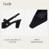 heelz设计师鞋履 | 梯形跟繁花带羊反绒Sling-back 5.8公分 商品缩略图3