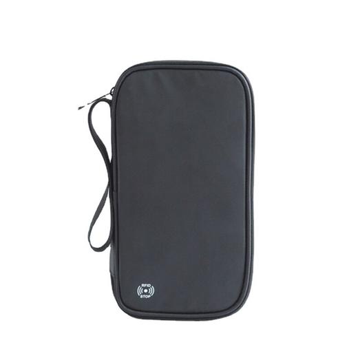 无印证件包良品卡包纯色防水收纳包零钱包通用手拿包牛津布护照包 商品图4