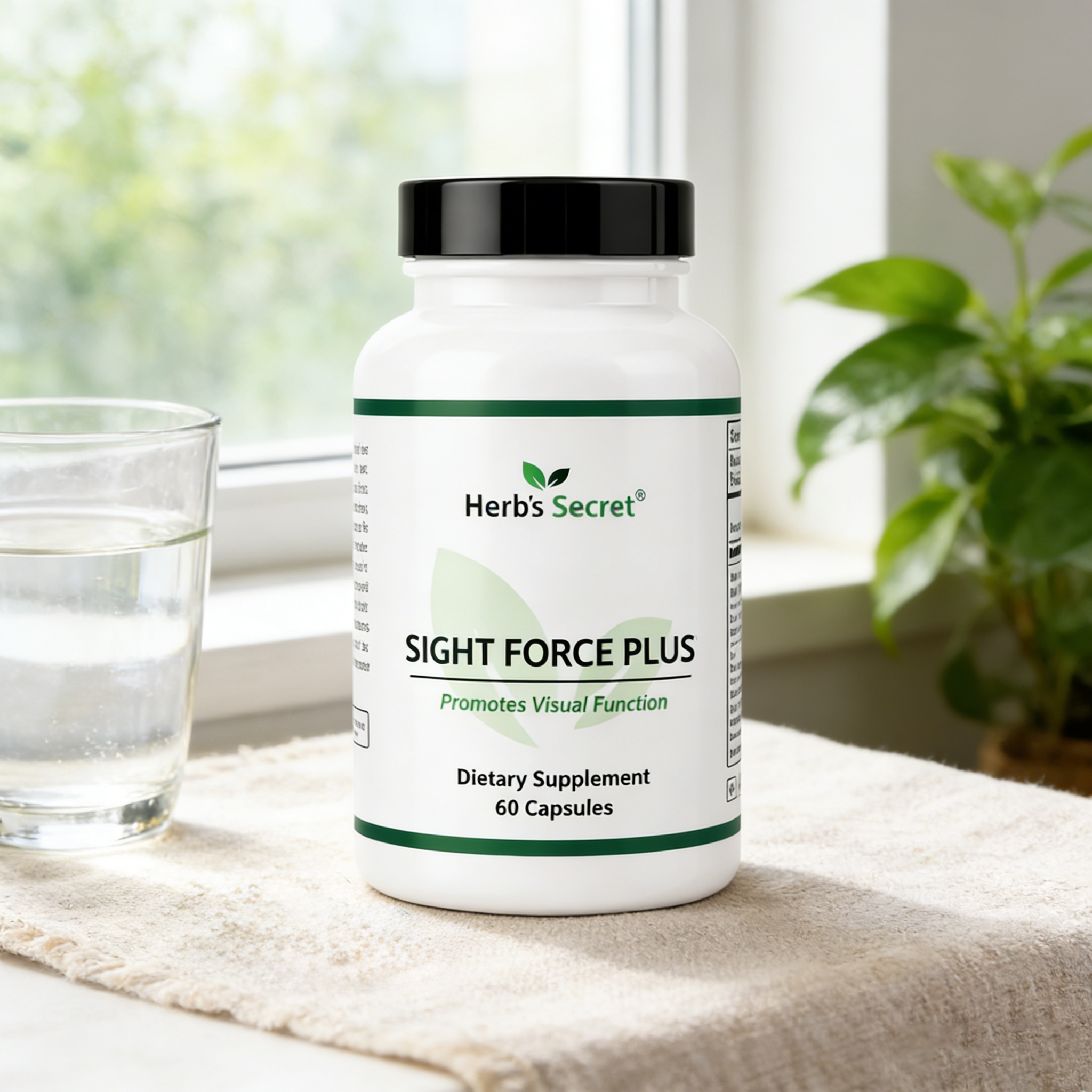 Herb’s Secret Sight Force Plus加强版复合精华护眼胶囊60粒 叶黄素玉米黄质胶囊