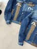 F030689男士解构风格拼布牛仔夹克外套男春秋款牛仔衣 商品缩略图4