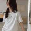 【100绵，69两件】DANMO旦茉 纯棉时尚印花T 商品缩略图2