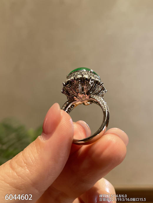 6044602，蛋面戒指。具体价格微信咨询 商品图5