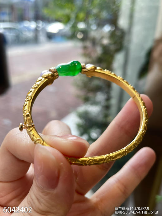 6042402，葫芦手镯，具体价格微信咨询 商品图7