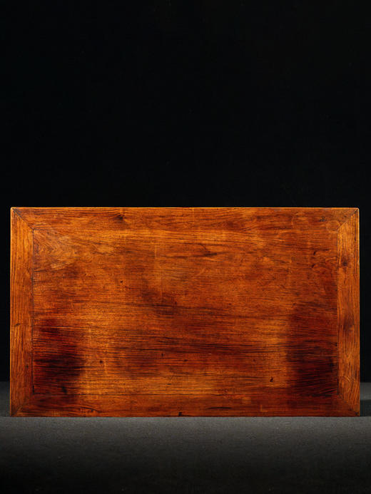 清	黄花梨束腰马蹄腿螭龙纹画桌 商品图4