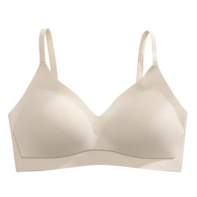 日式无印文胸无钢圈文胸良品裹胸可调节文胸乳胶杯垫抹胸一片式