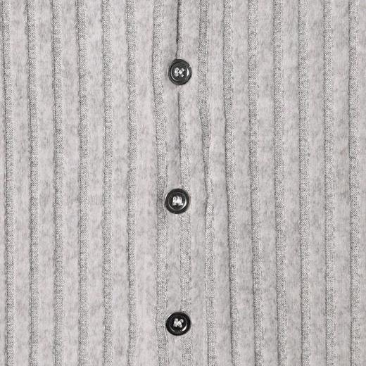 SDSA男装2026新款高贵轻奢慵懒风竖纹单排扣衬衫简约百搭时尚衬衣 商品图2