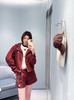 36-3 排他性独家圆正 赵今麦 Miu科技面料 酒红色外套/短裤/半身长裙 商品缩略图7