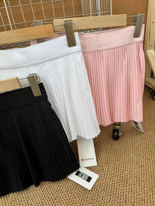 F030666冰感透气户外运动半身裙女带内衬防走光网球裙瑜伽健身短裙 商品图1