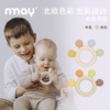 nmay 硅胶甜品牙胶 婴儿磨牙安抚神器硅胶宝宝磨牙5月+ 商品缩略图2