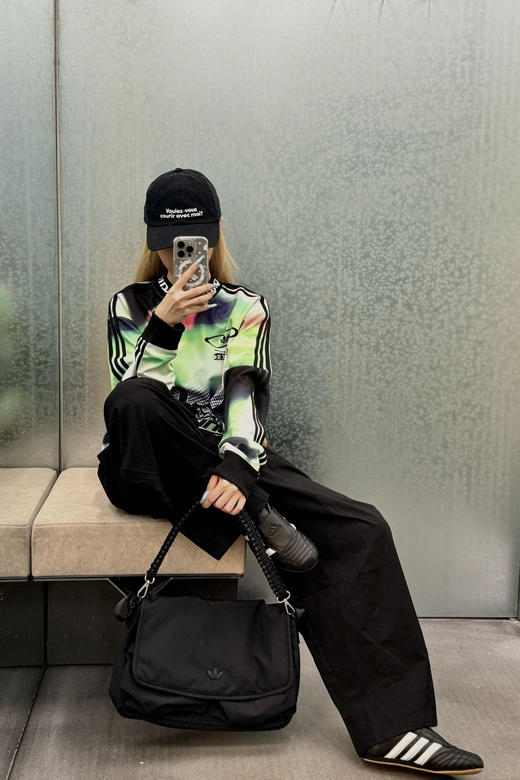 得物同渠道三叶草AD宝藏邮差包超轻男女同款 商品图8