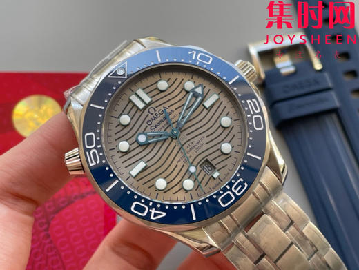 欧米茄JVS海马300米系列 原装开模 灰海马 男士腕表 表径42mm 商品图3